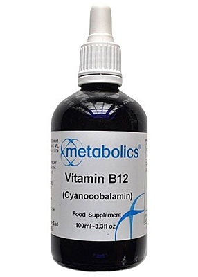 Tekutý vitamín B12 (Cyanocobalamin), 100 ml