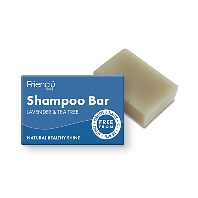 Friendly Soap přírodní mýdlo na vlasy - Levandule a čajovník, 95 g