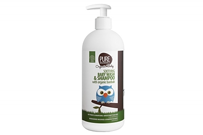 Zklidňující tekuté mýdlo a šampon s Baobabem BIO pro miminka 500 ml