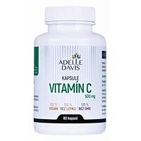 Adelle Davis přírodní vitamin C 500 mg, 60 kapslí