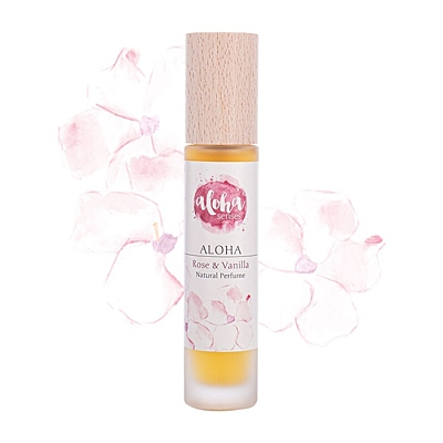 ALOHA Růže & Vanilka přírodní parfém 2