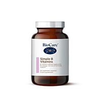Biocare Simple B - Vitamin B komplex, 60 kapslí