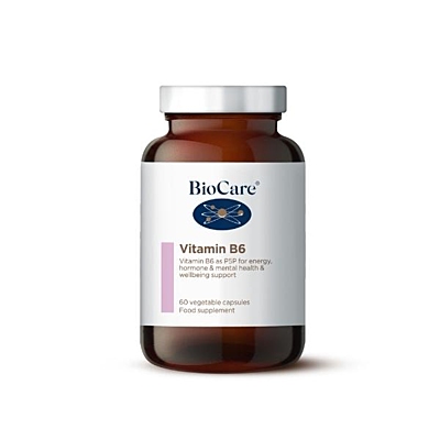 Vitamin B6 (pyridoxin), 50 mg, 60 kapslí