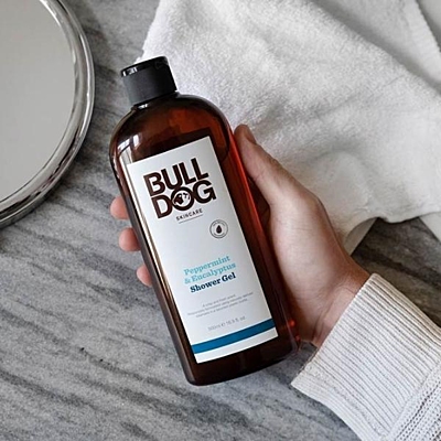 Bulldog Peppermint & Eucalyptus Pánský sprchový gel, 500 ml