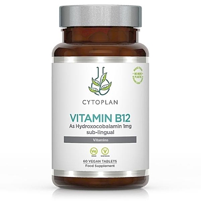 Vitamín B12, 1000 µg (hydroxokobalamin) - sublingvální, 60 tablet