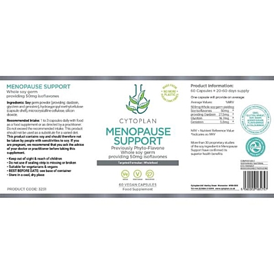 Cytoplan Menopause přípravek pro podporu v menopauze, 60 kapslí 2
