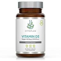 Cytoplan Vitamín D3 2500 IU, 60 vegan tablet