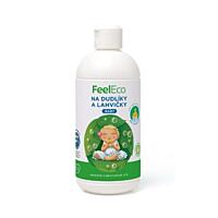 Feel Eco Baby - Čisticí prostředek na mytí kojeneckých lahví, saviček a dětských potřeb, 500 ml