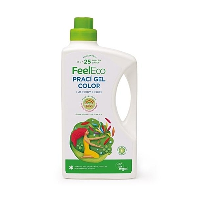 Feel Eco Color - Tekutý prací prostředek na barevné prádlo ve formě koncentrátu