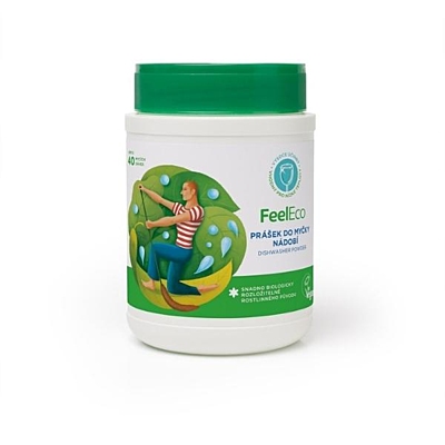 Feel Eco - Ekologický prášek do myčky na nádobí na bázi kyslíku, 860 g