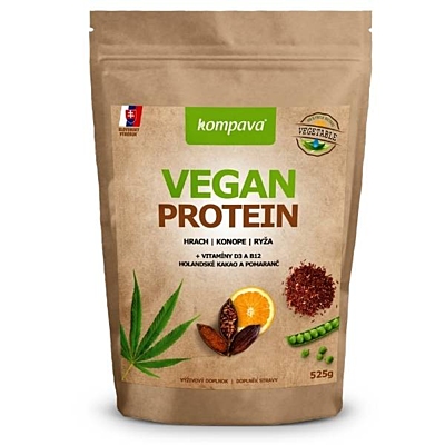 Kompava Vegan protein 525 g