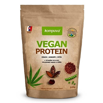 Kompava Vegan protein 525 g 3