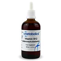 Metabolics Tekutý vitamín B12 (Adenosylcobalamin), vegan kapky 100 ml