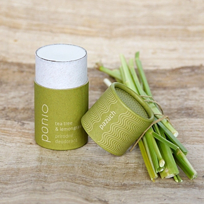 Ponio Tea tree a lemongras - přírodní deodorant 65g 2