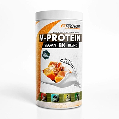 Profuel V-Protein 8K vegan slaný karamel, 750 g