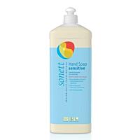 Sonett Sensitiv - Přírodní tekuté mýdlo pro alergiky bez vůně, 1 l