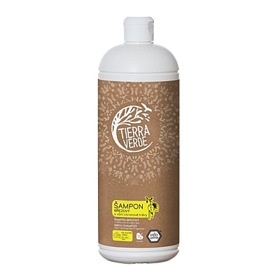 Tierra Verde Březový šampon na suché vlasy citrónová tráva, 1000 ml
