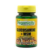 Veganicity Glucosamin HCL + MSM, 30 vegan tablet