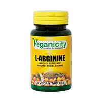 Veganicity L-Arginine 400mg, 30 vegan tablet