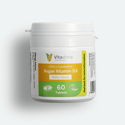 Vitashine tablety. Vitamín D3 1000 IU, 60 tablet