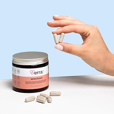 Verra Menstruace - Komplex s Myo-inositolem na podporu harmonického menstruačního cyklu, 60 kapslí 2