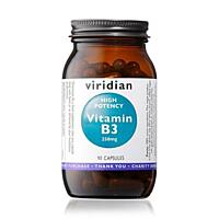 Vysoce účinný vitamin B3 (kyselina nikotinová a nikotinamid), 250 mg, 90 kapslí