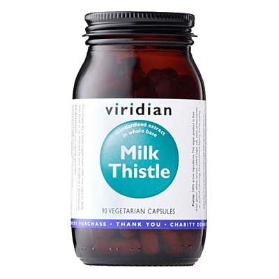 Viridian Milk thistle (ostropestřec mariánský), 90 kapslí