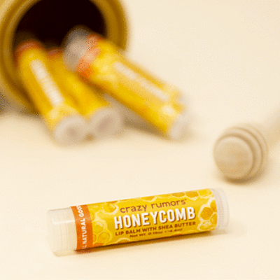 Crazy Rumors balzám na rty Honeycomb, 4,2 g