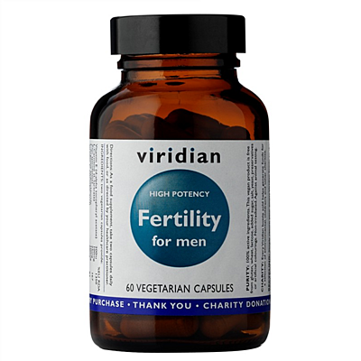 Viridian Fertility for Men, 60 kapslí