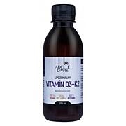 Lipozomální vitamín D3+K2 Adelle Davis, 200 ml Lipozomální vitamín D3+K2 Adelle Davis, 200 ml
