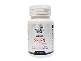 Adelle Davis Selen, 200 mcg, 60 kapslí