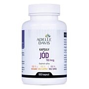 Adelle Davis přírodní jód z řasy Kelp 150 mcg, 100 kapslí