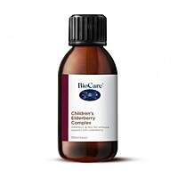Biocare Children's Elderberry Complex dětský sirup z černého bezu, komplex na imunitu, 150 ml