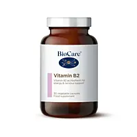 Vitamin B2 (riboflavin), 50 mg, 30 kapslí