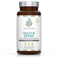 Cytoplan Multi B Extra - B komplex s vitaminem C, 60 vegan tablet