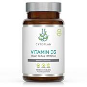 Cytoplan Vitamín D3 2500 IU, 60 vegan tablet Cytoplan Vitamín D3 2500 IU, 60 vegan tablet