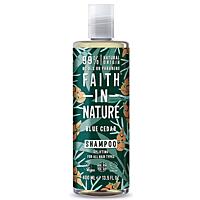 Faith for Men šampon pro muže Modrý cedr, 400 ml