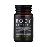 KIKI Health Body Biotics 400 mg – Veganská probiotika, 60 kapslí