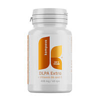 Kompava DLPA extra + vitamín B6 & C, 60 kapslí