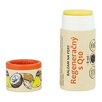 Kvítok Přírodní balzám na rty - Regenerační s Q10, 8 ml