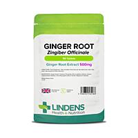 LINDENS Health + Nutrition Zázvor 500 mg, 90 tablet