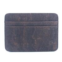 MB Cork Korková peněženka na karty s RFID ochranou (hnědá) - 11 x 7,5 cm