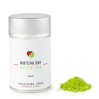 Matcha Day – BIO Matcha Kasai (nejvyšší kvalita), 30 g plechovka