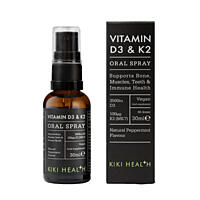 KIKI Health Vitamín D3 (3500 IU) + K2 (MK-7) ve spreji, 30 ml