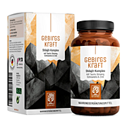 Naturtreu Horská síla – Shilajit komplex s&nbsp;Taurinem, Ženšenem, Schizandrou a&nbsp;Zinkem, 90 kapslí