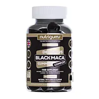 Nutrigums Black Maca Complex (Žvýkací vitaminy s Černou Macou + B6, Selen, Zinek), 60 ks