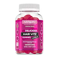 Nutrigums Hair Vitamin Complex (Žvýkací vitamíny na vlasy), 60 ks