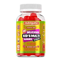Nutrigums Kids Multi Vitality (Žvýkací multivitamíny pro děti), 60 ks