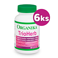 ORGANIKA TrioHerb, zvýhodněné balení 6 ks x 60 kapslí
