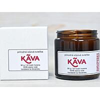 Slovenská mýdlárna Káva - Sójová svíčka s bavlněným knotem, 90 g